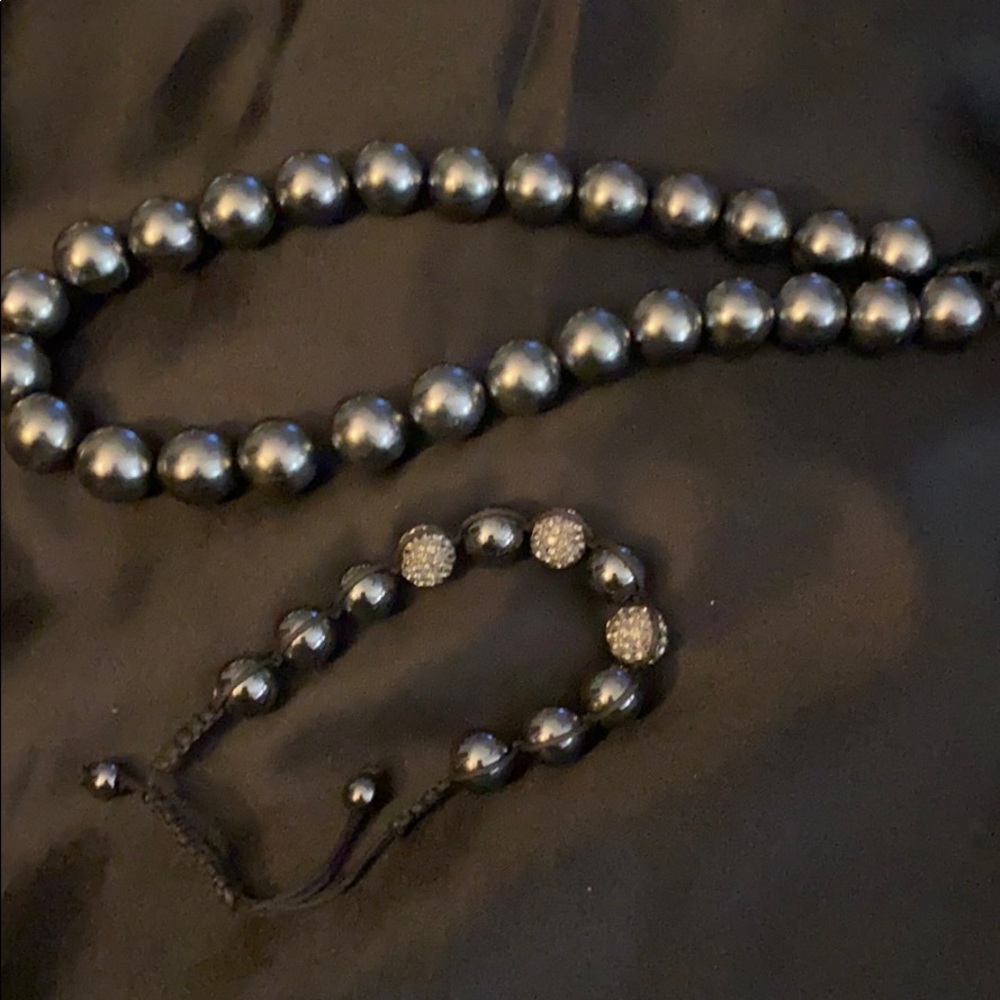 Necklace and bracelet